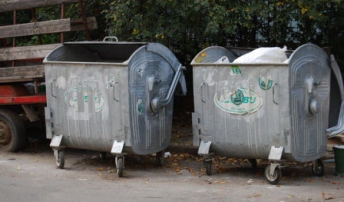 в мусорном баке нашли новорожденную девочку