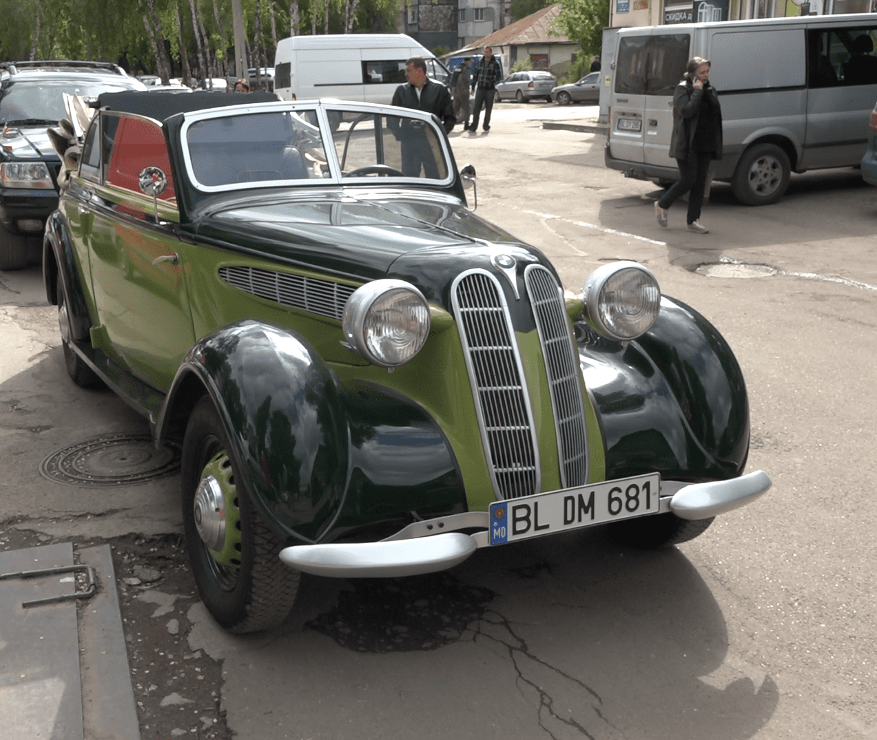 Немецкий раритетный автомобиль