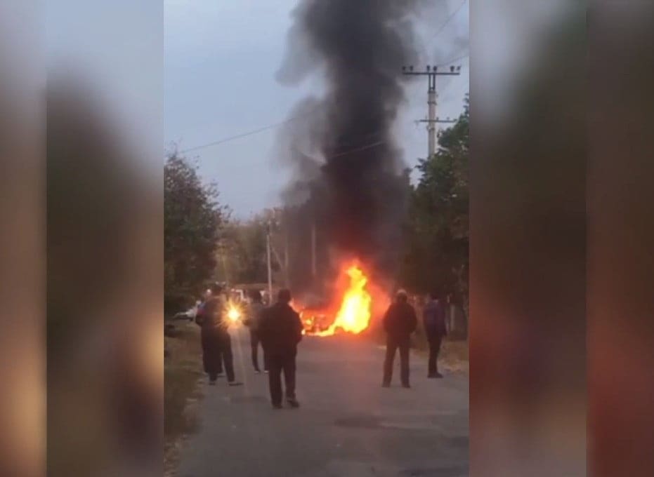 Возгорание автомобиля