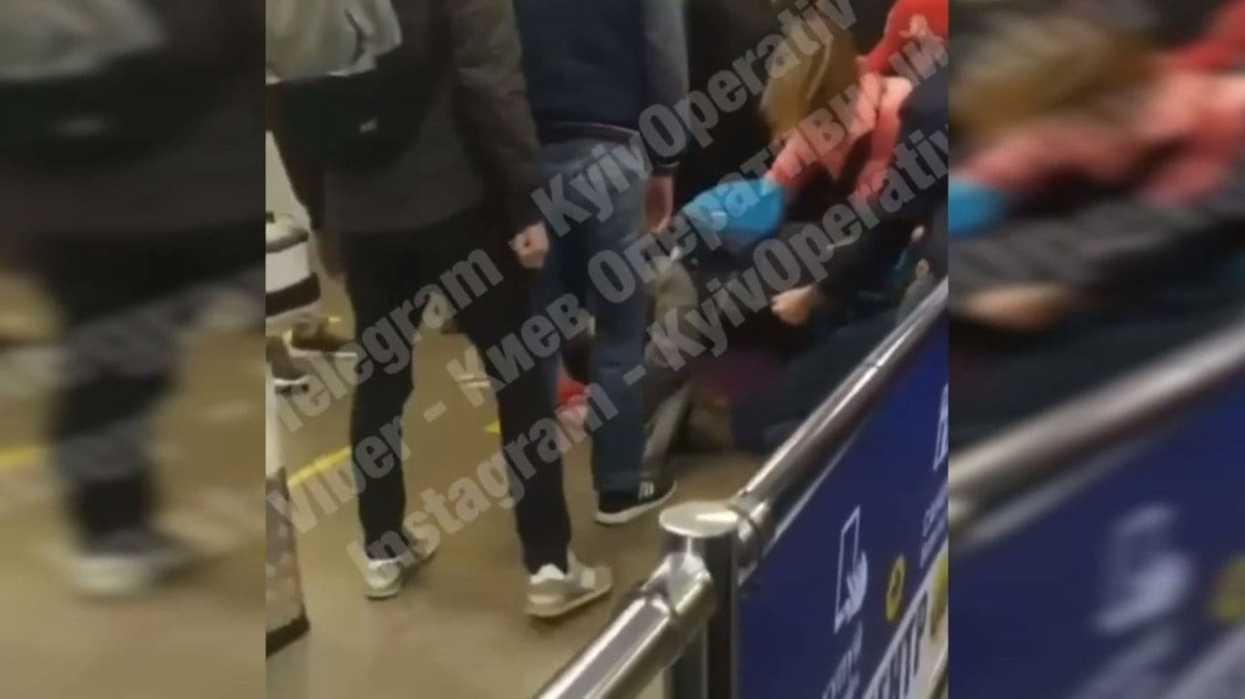 драка желающих вакцинироваться
